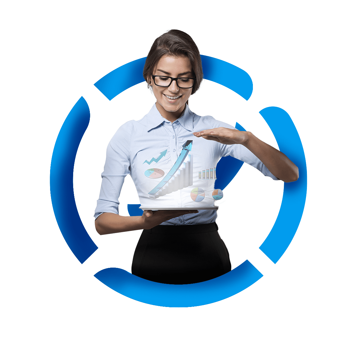 Elementos essenciais de criativos de marketing digital em layout profissional